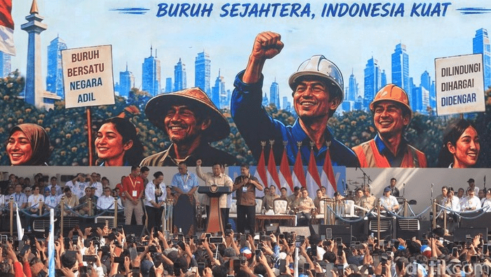 6678 Personel Disiagakan, Segini Ketatnya Penjagaan Demo Buruh di DPR
